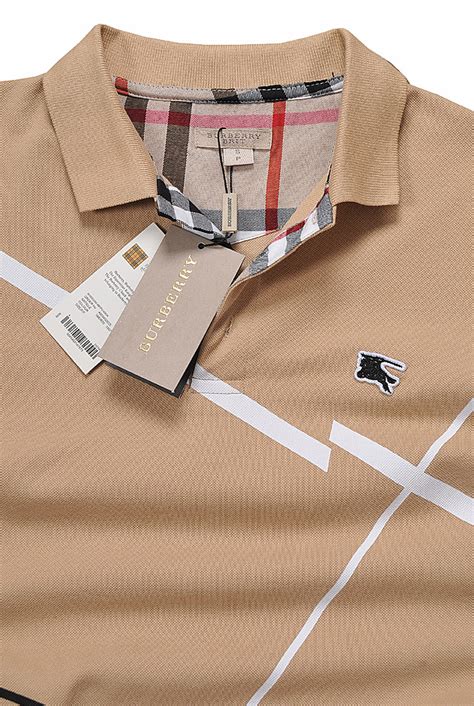 polo uomo burberry bianca|burberry clothing for men.